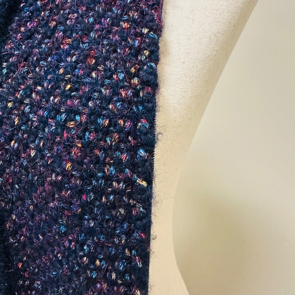 Veronica Beard Dickey Insert Navy Blue & Multi-Color Metallic - Picture 9 of 10